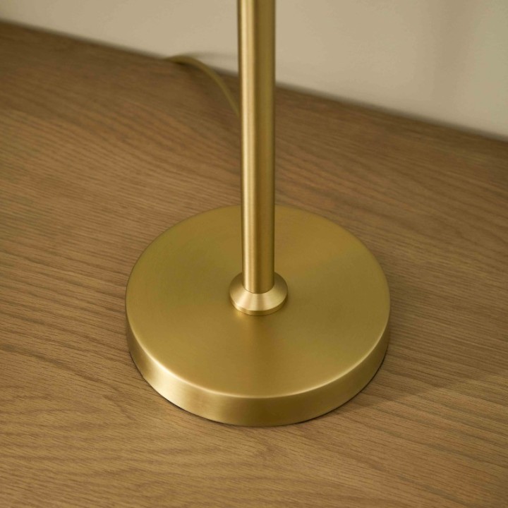 Sara alabaster-effect table lamp