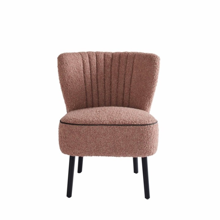 Pink Gina Low Armchair