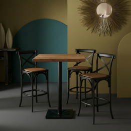 Black Bistrot high chair