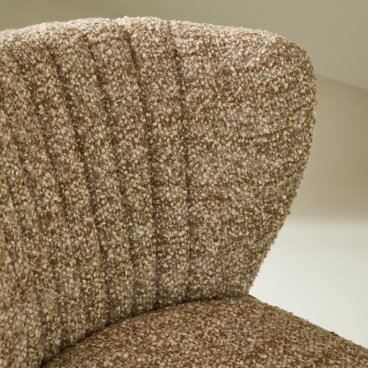 Caramel Gina Low Armchair