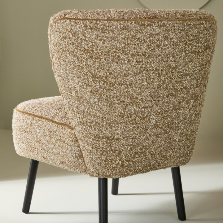 Caramel Gina Low Armchair