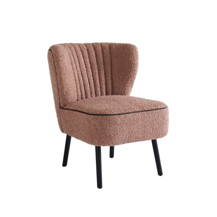 Pink Gina Low Armchair