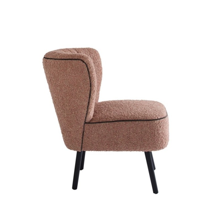 Pink Gina Low Armchair