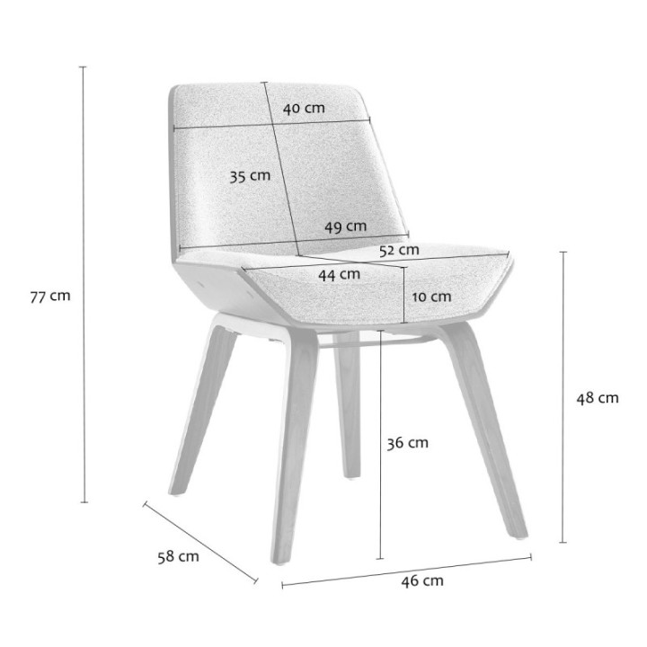 Beige Nico Chair
