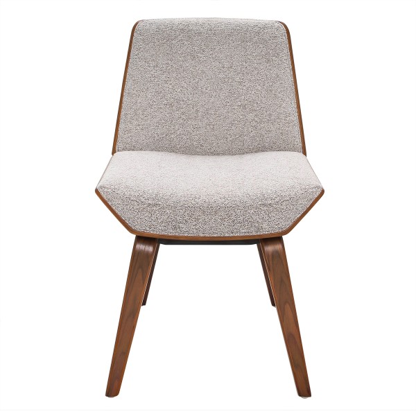 Chaise en tissu beige NICO