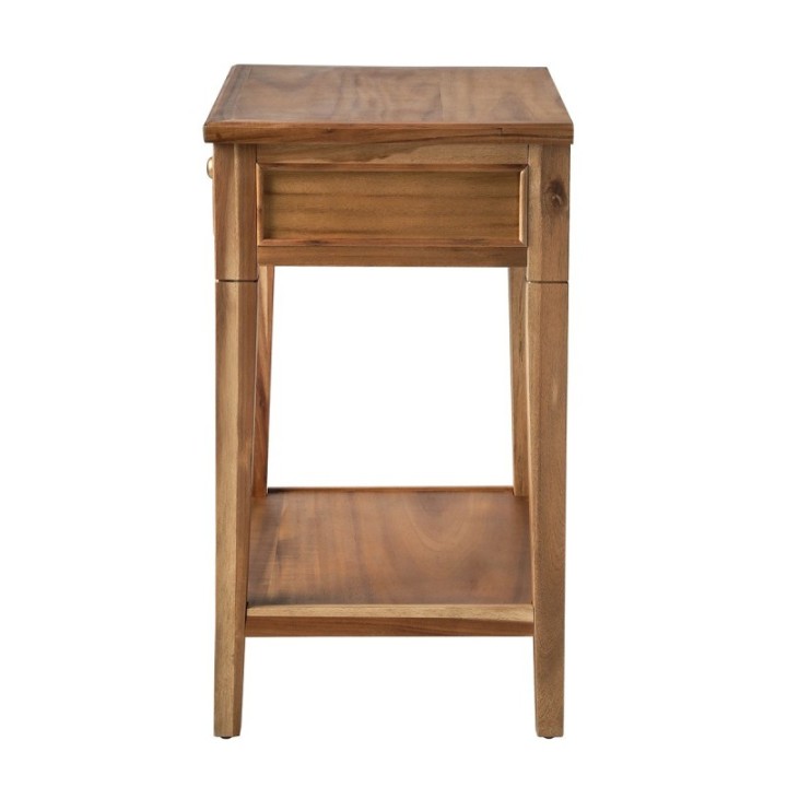 Rivoli reclaimed wood bedside table