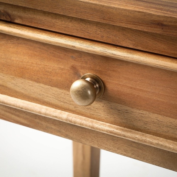 Rivoli reclaimed wood bedside table