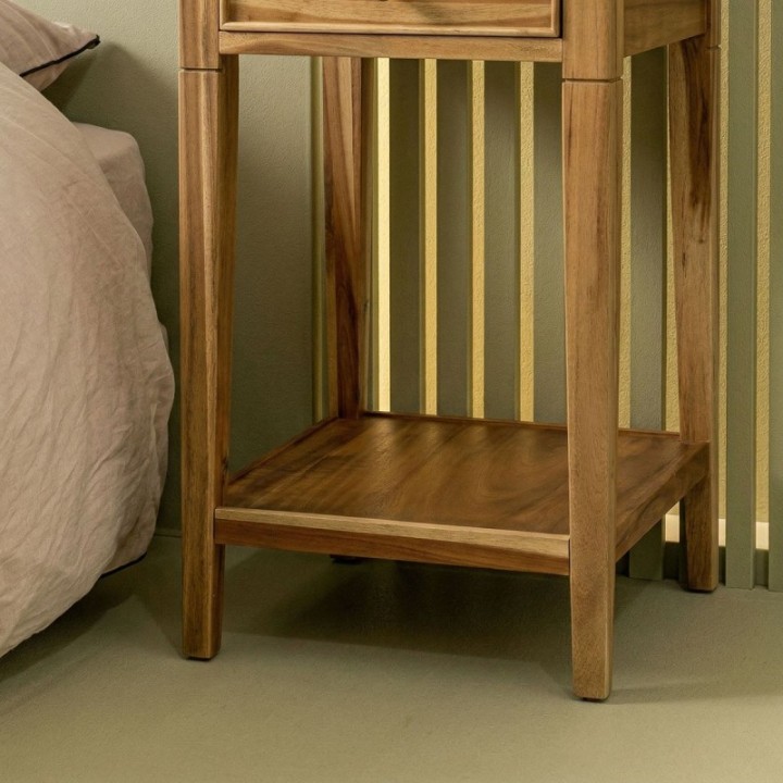 Rivoli reclaimed wood bedside table