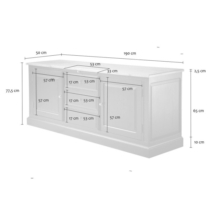 Fontainebleau Sideboard