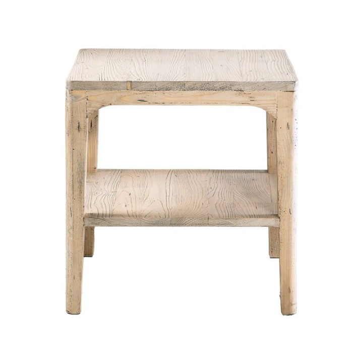 Henri solid pine side table