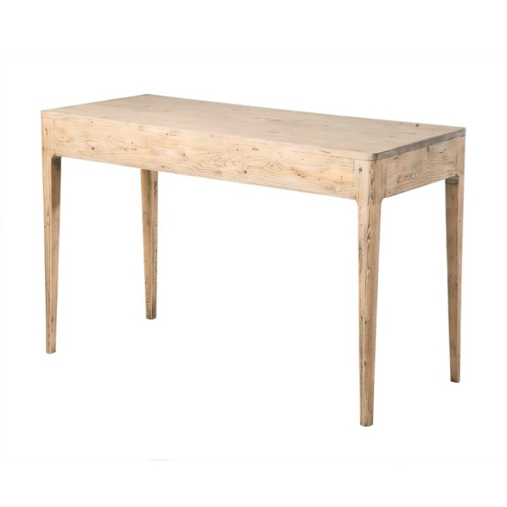 Henri solid pine 1-drawer desk