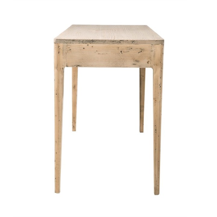 Henri solid pine 1-drawer desk