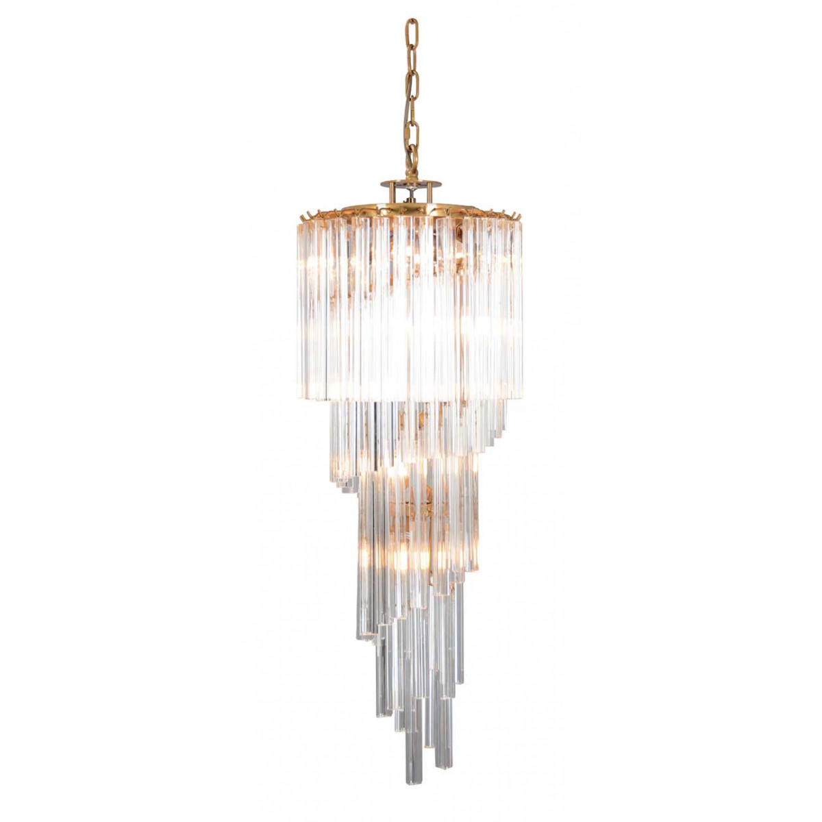 Lustre Verre Tornade