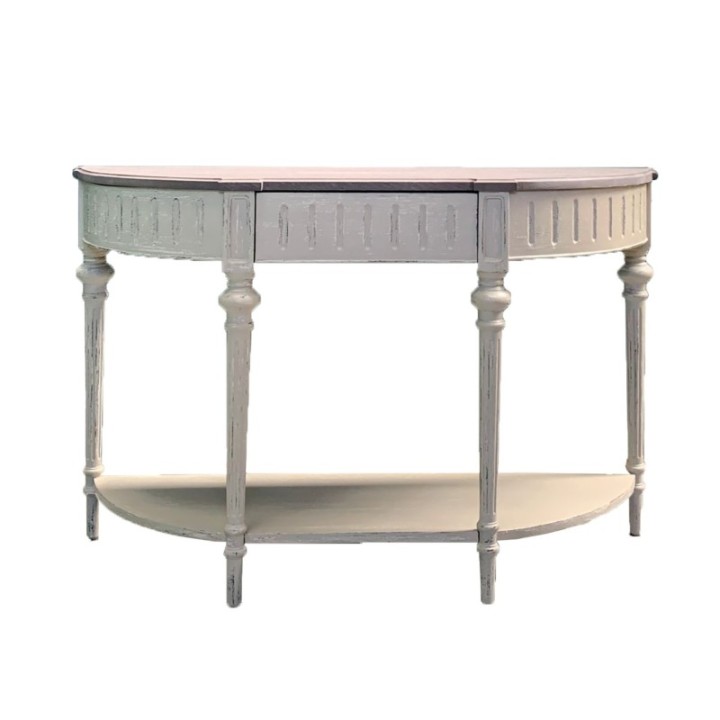 Curved console table 120 cm