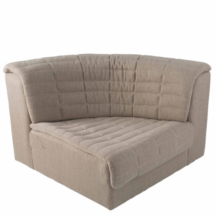Abbey linen sofa - Right corner element