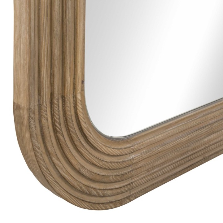 Finnley solid oak mirror