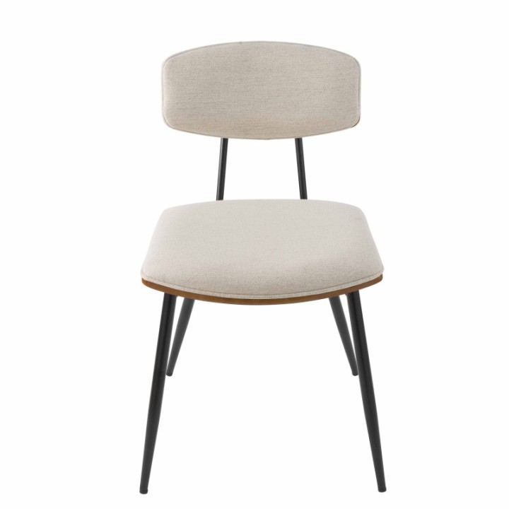 Babette set of 2 ecru chairs