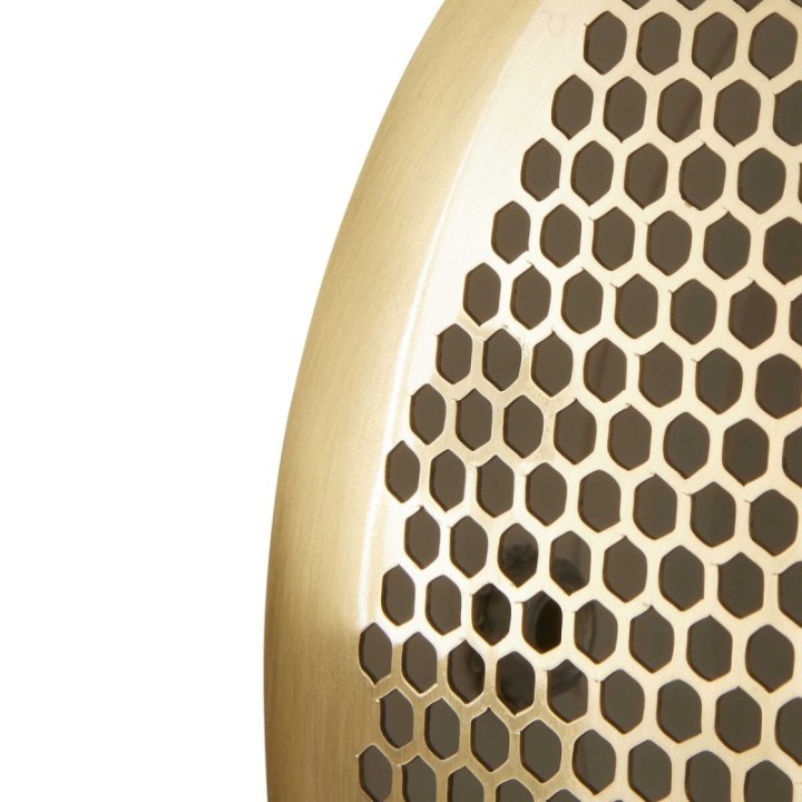 Sonik white and gold metal wall light