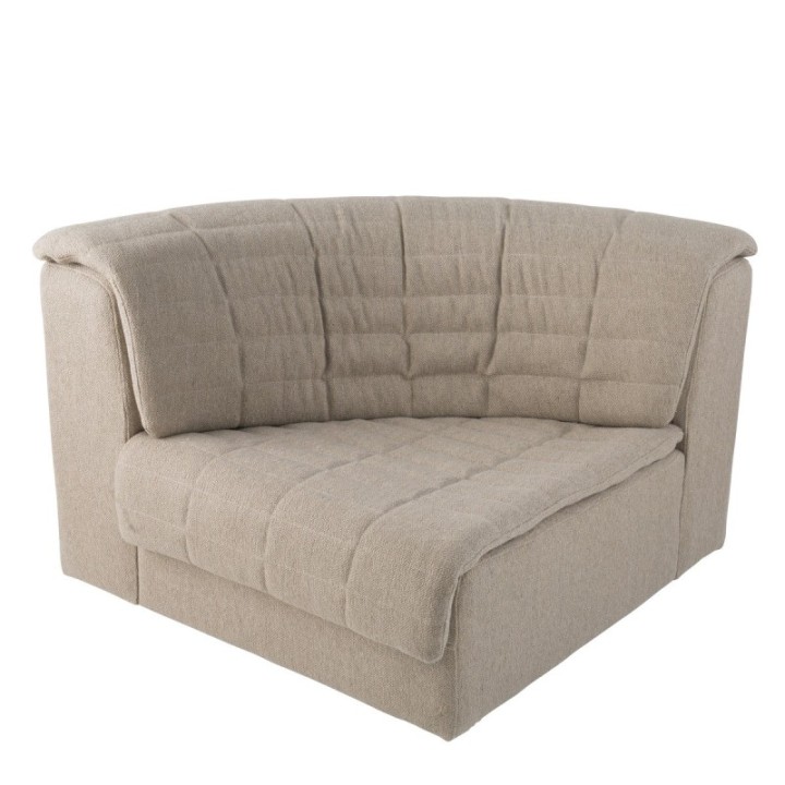 Abbey linen sofa - Left corner element