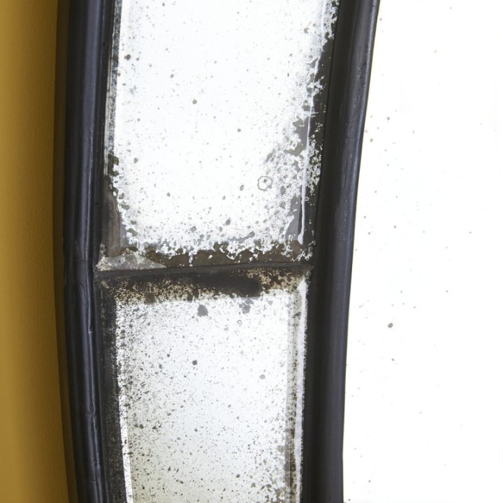 Miroir oval avec finition mercurisée SONIA