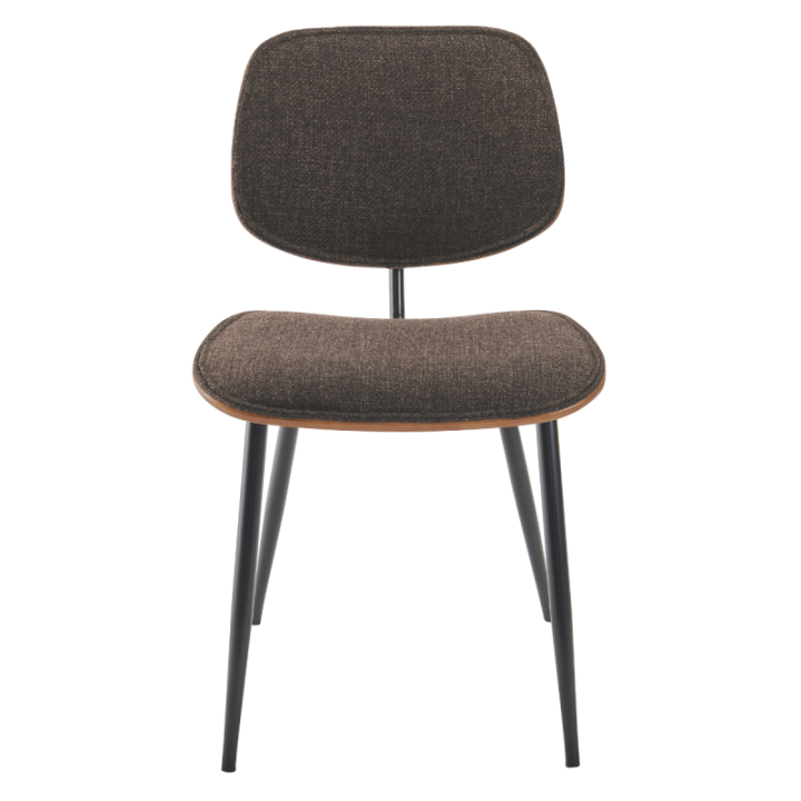 Chaise vintage Olympia en tissu