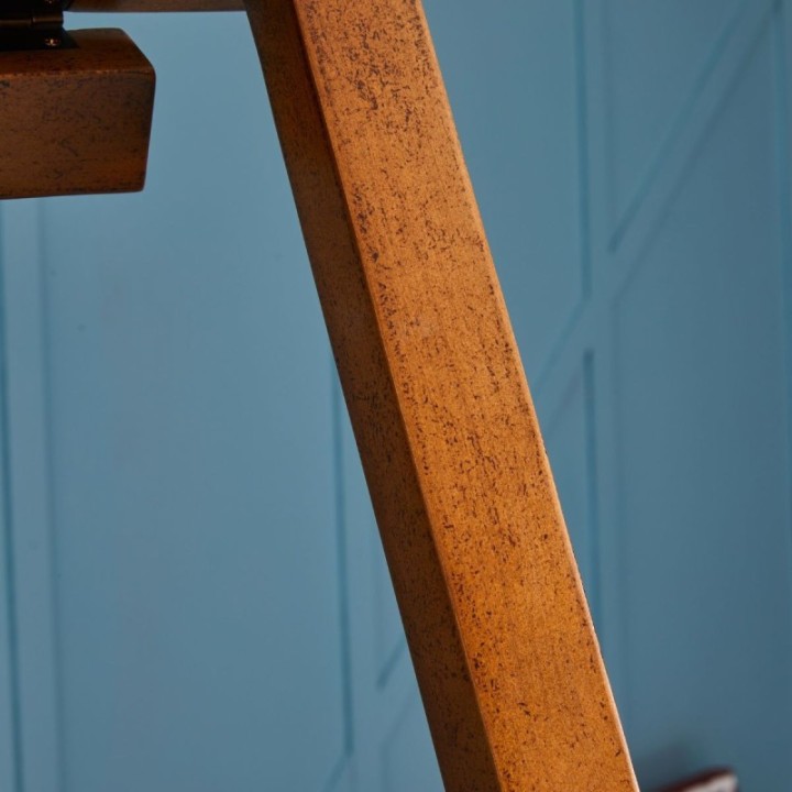Solid oak workshop easel