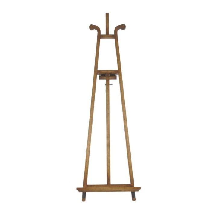 Solid oak workshop easel