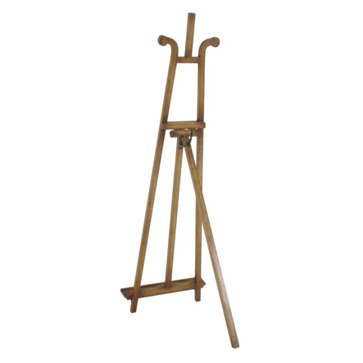 Solid oak workshop easel