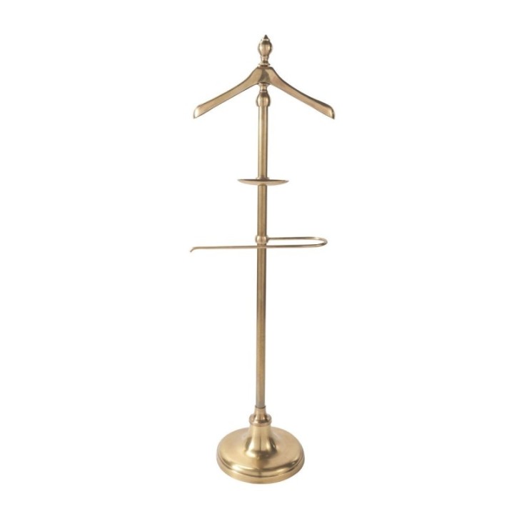 Brass valet stand