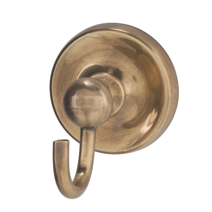 Brass wall hook