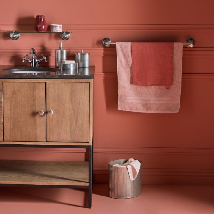 Porte savon vintage en laiton argenté, collection Durand