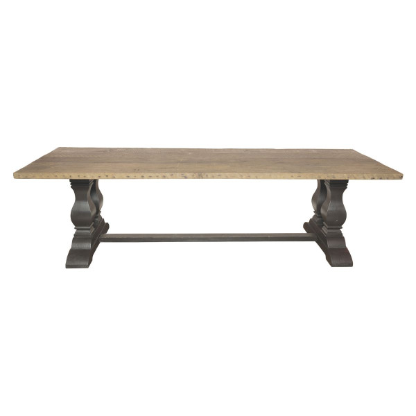 Table magistrale Pieds vieux bois