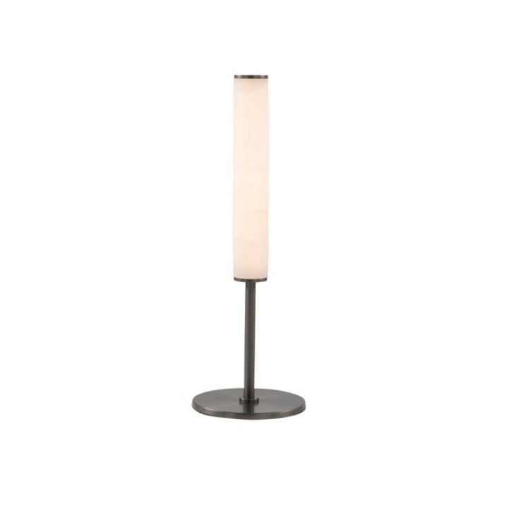 Alabaster and Metal Table Lamp MONTAIGNE