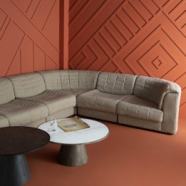 Abbey linen sofa - Seat element