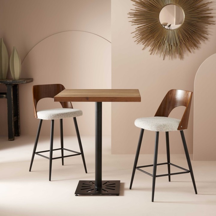 Beige Austin Counter Chair