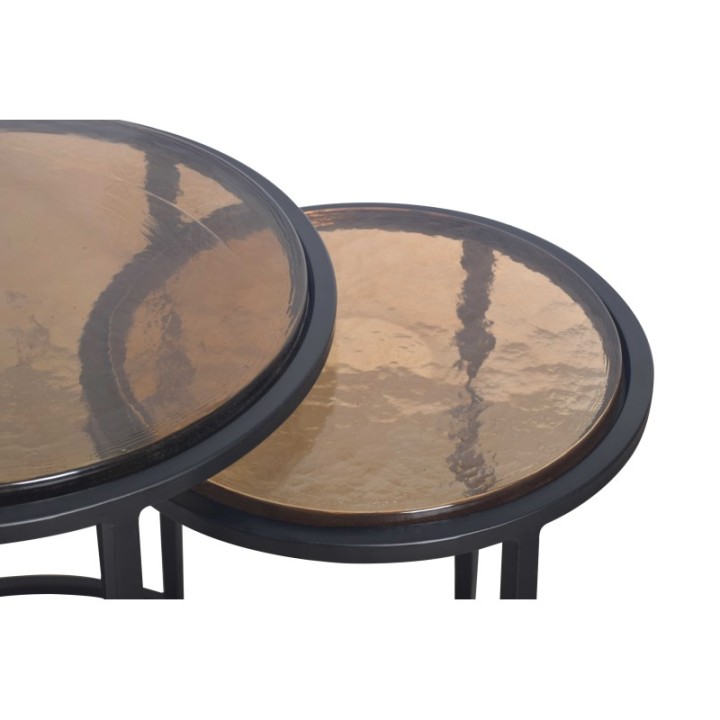 Igloo nesting side tables