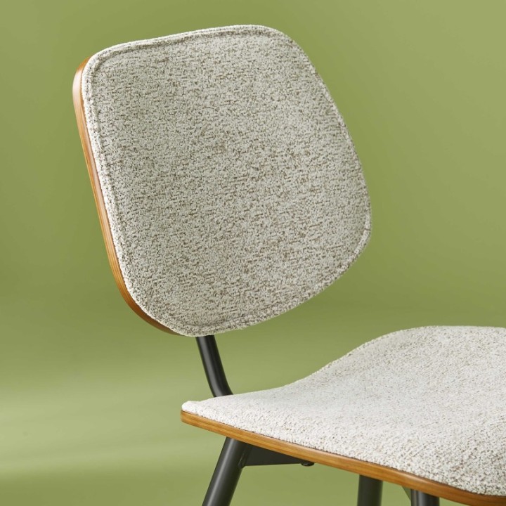 Chaise Olympia beige - lot de 6pcs