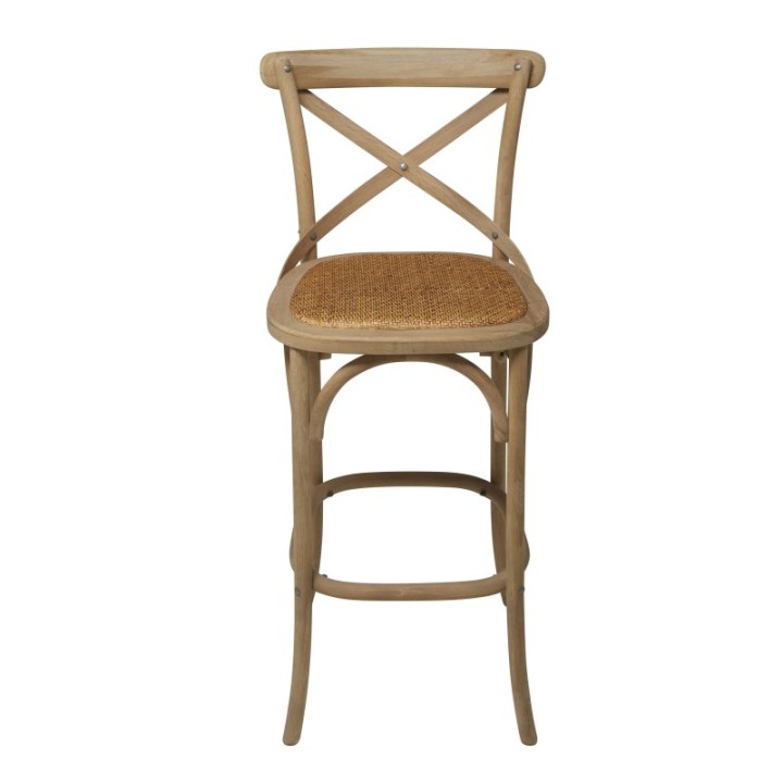 Oxidised oak Bistrot high chair