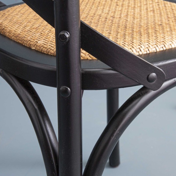 Black Bistrot Chair set of 6