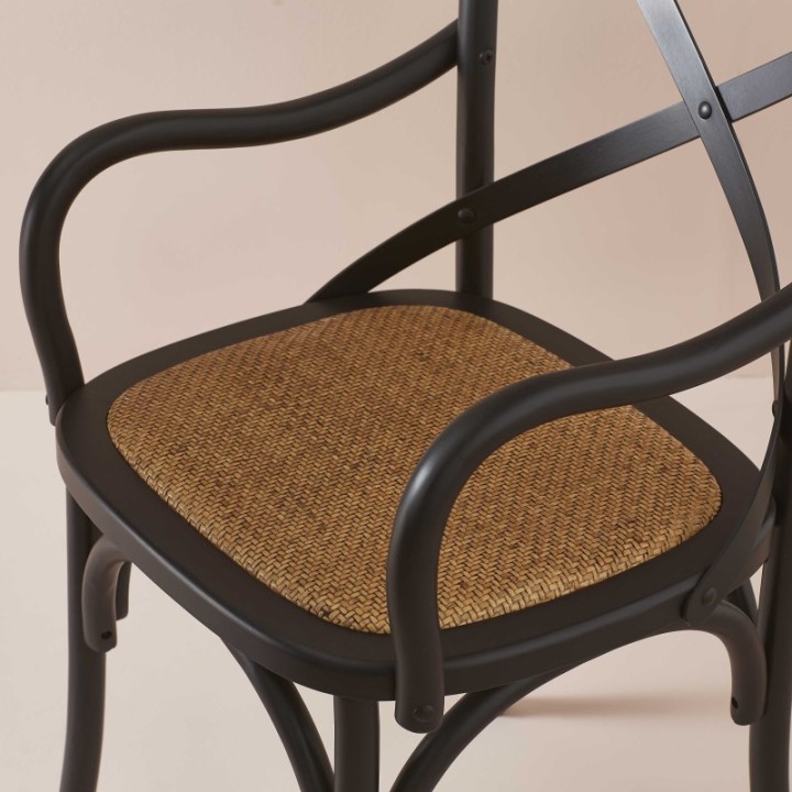 Bridge Bistrot noir - Lot de 6pcs