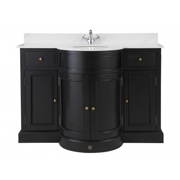 Meuble lavabo Hausmann noir