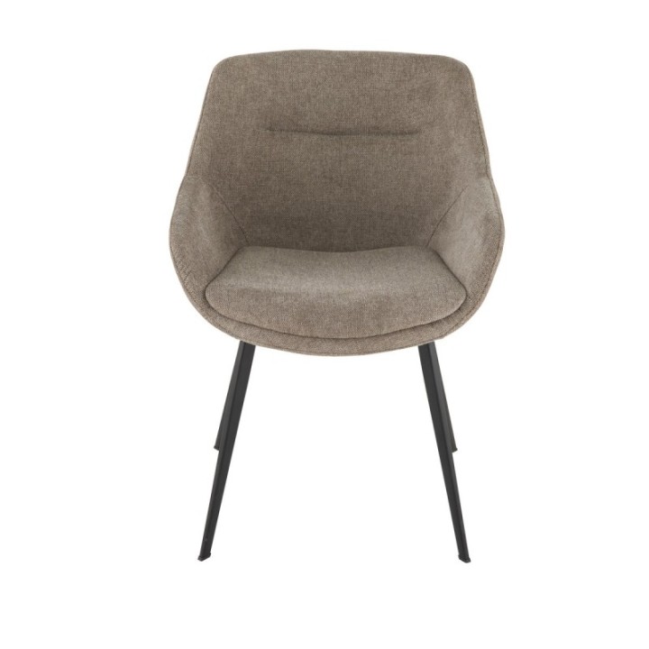 Taupe Colombe Bridge Armchair set of 2