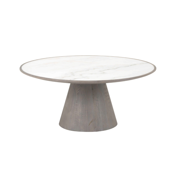 Table basse Mafra marbre blanc