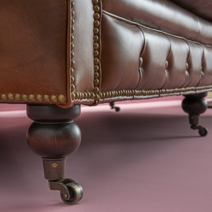 Chesterfield 3-seater Sofa (choco)