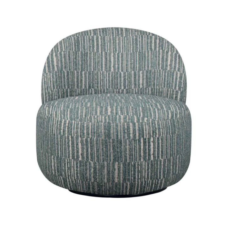 Green Culbuto Swivel Armchair