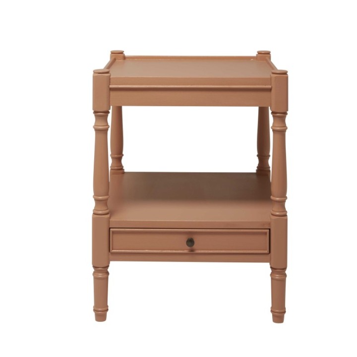 Table de chevet charme sur mesurable, modèle Diane