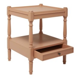 Table de chevet charme sur mesurable, modèle Diane
