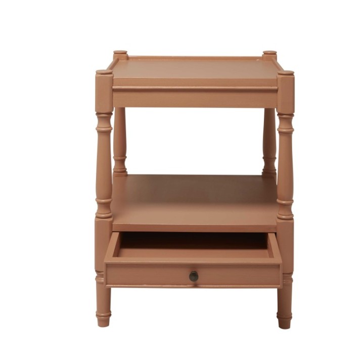 Table de chevet charme sur mesurable, modèle Diane