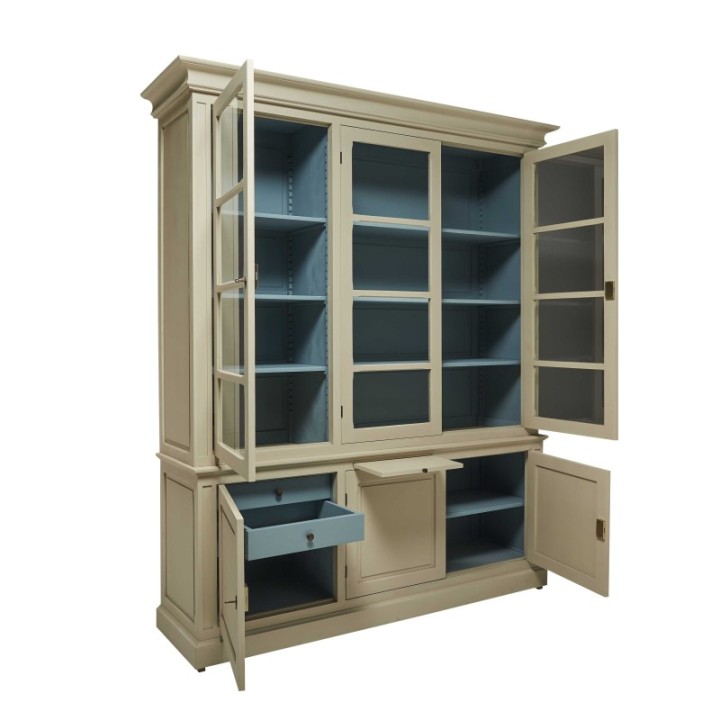 Meuble de rangement en pin, sur mesurable,  modèle Saint Germain