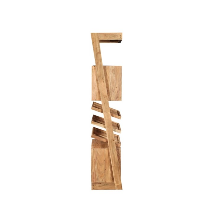 Balthazar solid acacia wine cabinet